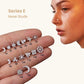 SERIES E - Trendy Dainty 20G Nose Stud (Piercing Required), Dainty Nose Stud