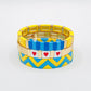 Support Ukraine Bracelet Set, Ukraine Donation, Enamel Bracelet for Ukraine, Enamel Tile Bracelet, Stand with Ukraine, Ukraine Flag Inspired